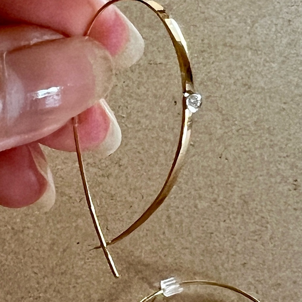 Lana Hooked on Hoops with Diamonds